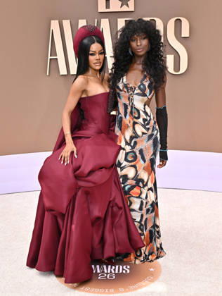 2026 BET Awards Teyana Taylor and Jodie Turner-Smith arriving to the 2026 BET Awards held at the Peacock Theater on June 28, 2026 in Los Angeles, CA. Los Angeles Peacock Theater California USA Copyright: xStarbuck xAFF-USA.COMx