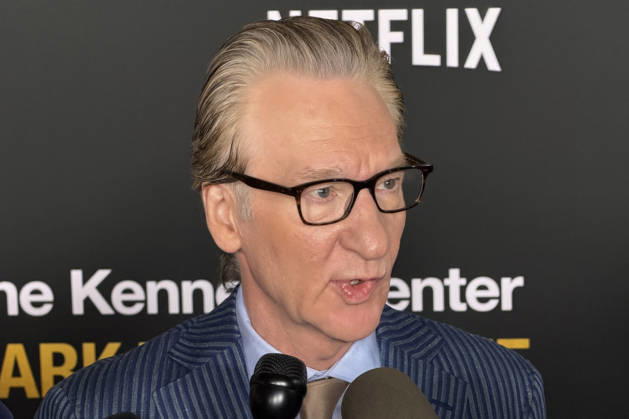 American comedian and television host Bill Maher speaks with reporters at the Kennedy Center in Washington, D.C, 28 June 2026. Comedian Bill Maher receives the Mark Twain Prize for American humor !ACHTUNG: NUR REDAKTIONELLE NUTZUNG!  Copyright: xOctavioxGuzmánx AME5543 20260629-55020740432_1