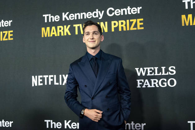 Matt Friend arrives on the red carpet before the 27th Mark Twain Prize for American Humor Award at the Kennedy Center for the Performing Arts in Washington DC on Sunday, June 28, 2026.  WAP20260628320 BONNIExCASH