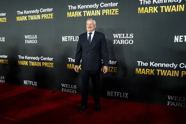 Ted Sarandos arrives on the red carpet before the 27th Mark Twain Prize for American Humor Award at the Kennedy Center for the Performing Arts in Washington DC on Sunday, June 28, 2026. WAP20260628356 BONNIExCASH