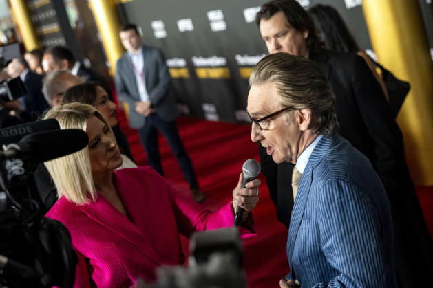 Bill Maher arrives on the red carpet before the 27th Mark Twain Prize for American Humor Award at the Kennedy Center for the Performing Arts in Washington DC on Sunday, June 28, 2026. WAP20260628341 BONNIExCASH