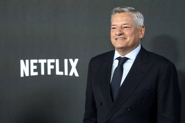 Ted Sarandos arrives on the red carpet before the 27th Mark Twain Prize for American Humor Award at the Kennedy Center for the Performing Arts in Washington DC on Sunday, June 28, 2026. WAP20260628383 BONNIExCASH