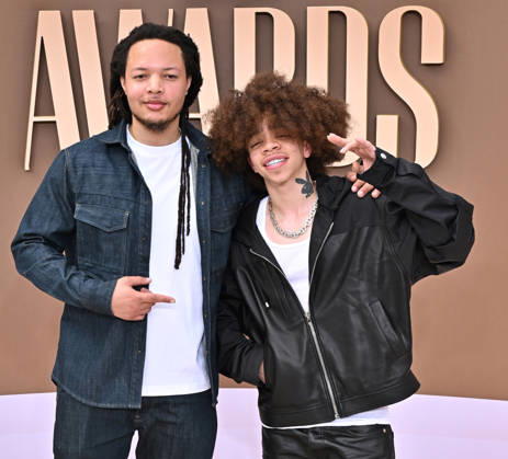 2026 BET Awards Domani Harris and KING arriving to the 2026 BET Awards held at the Peacock Theater on June 28, 2026 in Los Angeles, CA. Los Angeles Peacock Theater California USA Copyright: xStarbuck xAFF-USA.COMx