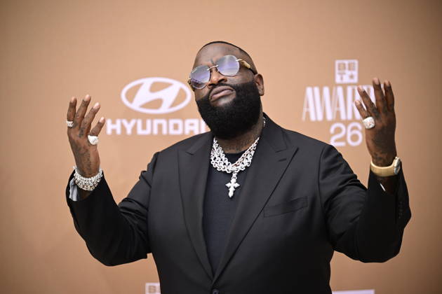 CA: BET Awards 2026 - Arrivals Rick Ross attends the 2025 BET Awards at Peacock Theater on June 28, 2026 in Los Angeles, California. Los Angeles United States Copyright: xWestonxHancockx xSOPAxImagesx Weston Hancock June 28 - 2286