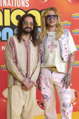 Tom Kaulitz und Bill Kaulitz bei der Premiere des Animationsfilms Minions & Monster Minions & Monsters im Mathäser Filmpalast. München, 28.06.2026