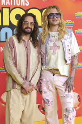 Tom Kaulitz und Bill Kaulitz bei der Premiere des Animationsfilms Minions & Monster Minions & Monsters im Mathäser Filmpalast. München, 28.06.2026