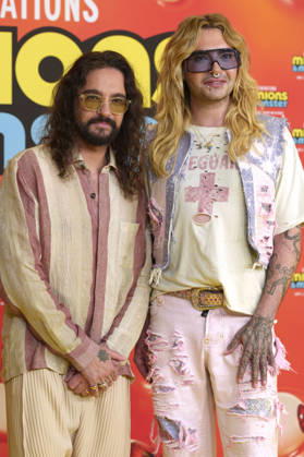 Tom Kaulitz und Bill Kaulitz bei der Premiere des Animationsfilms Minions & Monster Minions & Monsters im Mathäser Filmpalast. München, 28.06.2026