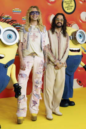 Bill Kaulitz und Tom Kaulitz bei der Premiere des Animationsfilms Minions & Monster Minions & Monsters im Mathäser Filmpalast. München, 28.06.2026