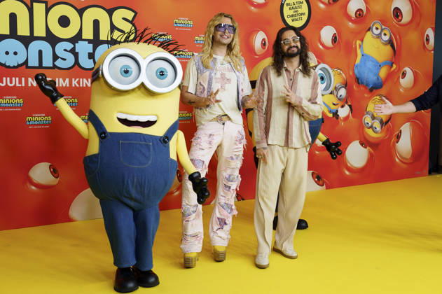 Bill Kaulitz und Tom Kaulitz bei der Premiere des Animationsfilms Minions & Monster Minions & Monsters im Mathäser Filmpalast. München, 28.06.2026