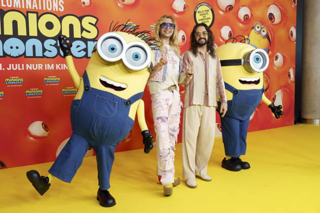 Bill Kaulitz und Tom Kaulitz bei der Premiere des Animationsfilms Minions & Monster Minions & Monsters im Mathäser Filmpalast. München, 28.06.2026