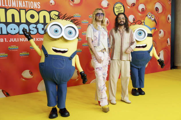 Bill Kaulitz und Tom Kaulitz bei der Premiere des Animationsfilms Minions & Monster Minions & Monsters im Mathäser Filmpalast. München, 28.06.2026