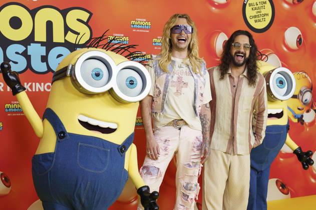 Bill Kaulitz und Tom Kaulitz bei der Premiere des Animationsfilms Minions & Monster Minions & Monsters im Mathäser Filmpalast. München, 28.06.2026