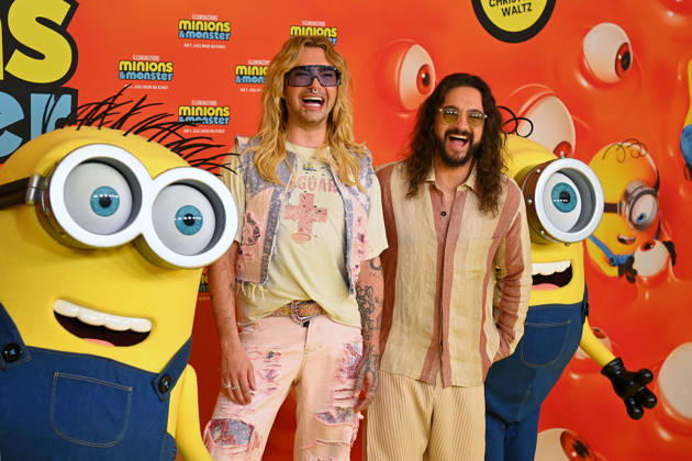v.li:Bill und Tom KAULITZ, 43.Filmfest Muenchen Deutschlandpremiere MINIONS UND MONSTER am 28.06.2026 im Mathaeser Filmpalast.