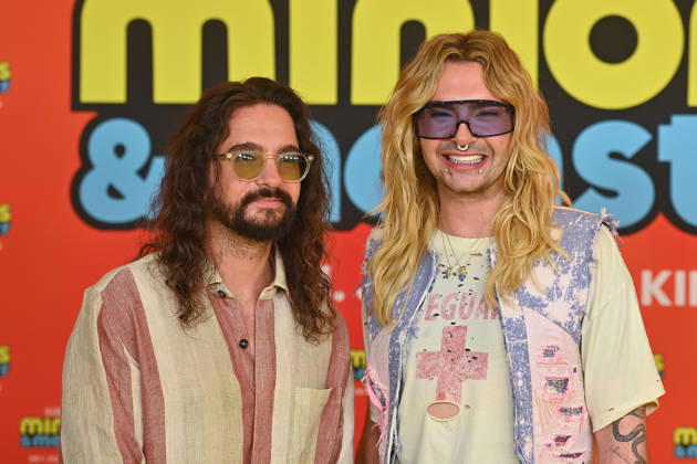 v.re.Bill und Tom KAULITZ, 43.Filmfest Muenchen Deutschlandpremiere MINIONS UND MONSTER am 28.06.2026 im Mathaeser Filmpalast.