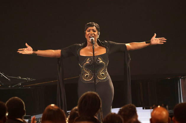 2026 BET Awards - Show Tanya Trotter performs onstage during the 2026 BET Awards at Peacock Theater on June 28, 2026 in Los Angeles, California. Los Angeles Peacock Theater California United States Copyright: xCraSH imageSPACEx