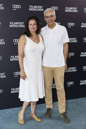 Angela Ascher und Reinhard Scolik bei der Premiere der ARD-Miniserie Ritus auf dem 43. Filmfest München 2026 in der Astor Film Lounge im Arri Kino. München, 28.06.2026