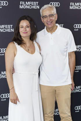 Angela Ascher und Reinhard Scolik bei der Premiere der ARD-Miniserie Ritus auf dem 43. Filmfest München 2026 in der Astor Film Lounge im Arri Kino. München, 28.06.2026