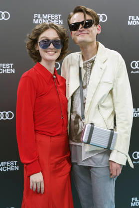 Julia Windischbauer und Joscha Baltha bei der Premiere der ARD-Miniserie Selling Sex auf dem 43. Filmfest München 2026 im City Kino. München, 28.06.2026