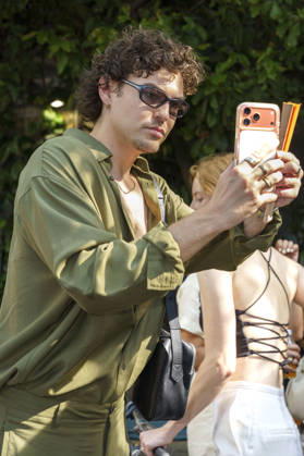 Justus Riesner bei der Premiere der ARD-Miniserie Selling Sex auf dem 43. Filmfest München 2026 im City Kino. München, 28.06.2026
