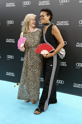 Stella Mancini und Mo Asumang bei der Premiere der ARD-Miniserie Selling Sex auf dem 43. Filmfest München 2026 im City Kino. München, 28.06.2026