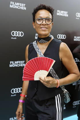 Mo Asumang bei der Premiere der ARD-Miniserie Selling Sex auf dem 43. Filmfest München 2026 im City Kino. München, 28.06.2026
