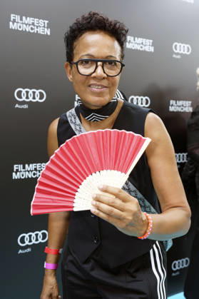 Mo Asumang bei der Premiere der ARD-Miniserie Selling Sex auf dem 43. Filmfest München 2026 im City Kino. München, 28.06.2026