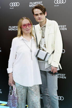 Miriam Dehne und Joscha Baltha bei der Premiere der ARD-Miniserie Selling Sex auf dem 43. Filmfest München 2026 im City Kino. München, 28.06.2026