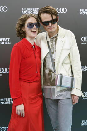Julia Windischbauer und Joscha Baltha bei der Premiere der ARD-Miniserie Selling Sex auf dem 43. Filmfest München 2026 im City Kino. München, 28.06.2026