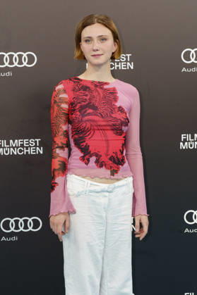 Carla Huttermann bei der Premiere des Kinofilms Everytime auf dem 43. Filmfest München 2026 in der Hochschule für Fernsehen und Film. München, 28.06.2026