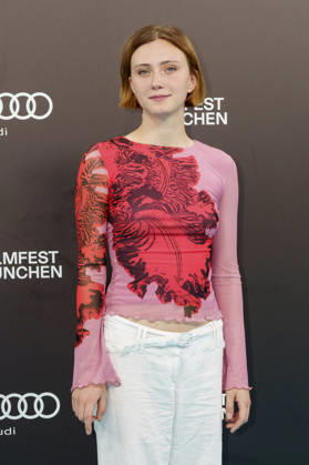Carla Huttermann bei der Premiere des Kinofilms Everytime auf dem 43. Filmfest München 2026 in der Hochschule für Fernsehen und Film. München, 28.06.2026