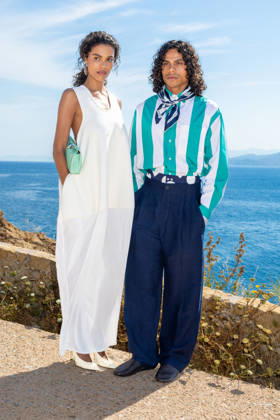 Tina Kunakey and her brother Zakari at the photocall for the Le Bonheur by Jacquemus fashion show at the Pietra Lighthouse in Île-Rousse, Corsica, on June 29, 2026. Luis Sanchez Crystal Bestimage Photocall at the Le Bonheur by Jacquemus fashion show at the Pietra Lighthouse in L’Île-Rousse, Corsica, on June 29, 2026, L’Île-Rousse, France  Copyright: xLuisxSanchezx xCrystalx xBestimagexLuisxSanchezx xCrystalx xBestimagex