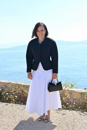 Le Bonheur By Jacquemus Photocall FC Alizée attends the Le Bonheur By Jacquemus photocall at Phare de la Pietra, Corsica on June 29, 2026 in L Ile-Rousse, France.. Photo by Franck Castel ABACAPRESS.COM Corsica France  Copyright: xCastelxFranck ABACAx