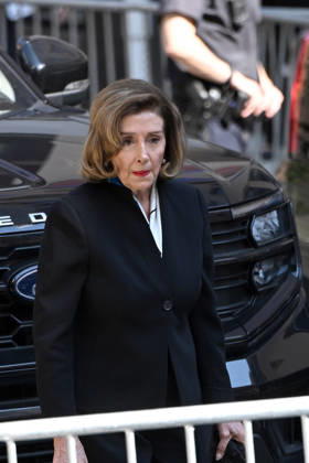 Mourners arrive for the legendary music executive Clive Davis, who died last week aged 94, at Central Synagogue in New York City Featuring: Nancy Pelosi Where: New York City, New York, United States When: 29 Jun 2026 Credit: Elder Ordonez INSTARimages EDITORIAL USE ONLY. NOT FOR USE BY NEWSPAPERS BASED IN THE UK. Copyright: xx instar55815735