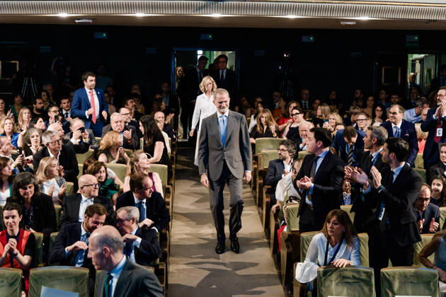 The King Presides Over the COTEC 2026 Foundation’s Annual Event in Madrid King Felipe VI upon his arrival at the COTEC Foundation for Innovation’s annual event, held at the Círculo de Bellas Artes Casa Europa, on June 29, 2026, in Madrid, Spain. This forum brings together business leaders, scientists, academics, and institutional representatives to present the annual report on the state of innovation in Spain and discuss key strategies for the technological and digital transition of the productive sector. JUNE 29, 2026 Carlos Lujá Madrid, Spain Copyright: xCarlosxLujanx 7631197