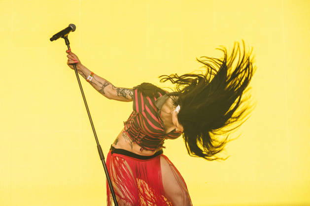 Sa_G live at Roskilde Festival 2026 Roskilde, Denmark. 29th, June 2026. The Norwegian rapper Sa_G performs a live concert during the Danish music festival Roskilde Festival 2026 in Roskilde. Denmark, Roskilde  Copyright: xGonzalesxPhoto ChristianxHjorthx