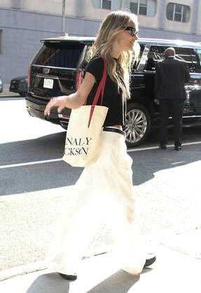 NEW YORK, NY- JUNE 29: Olivia Wilde seen in New York City on June 29, 2026. Copyright: xRWx
