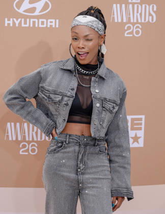 June 28, 2026, Los Angeles, California, USA: TIA PARCHMAN attends the 2026 BET Awards: Red Carpet. Los Angeles USA  - ZUMAb173 20260628_aap_b173_284 Copyright: xBillyxBennightx