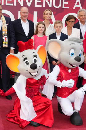 Im Beisein von Fuerst Albert II wird im Europapark Rust der Themenbereich Monaco eingeweiht. Fürst Albert II von Monaco, Prinzessin Charlene, Prinz Jacques (Sohn von Fürst Albert II und Charlene), Prinzessin Gabrielle von Monaco (Tochter von Fürst Albert II von Monaco und Charlene) - Themenbereich Monaco Im Beisein von Fuerst Albert II wird im Europapark Rust der Themenbereich Monaco eingeweiht. Deutschland, Rust, Europapark, 29.06.2026