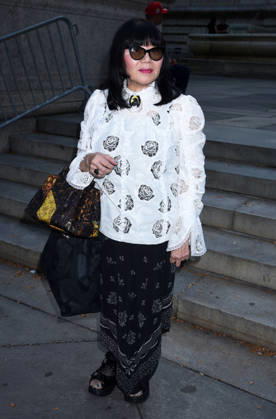 Marc Jacobs Spring 2027 Runway Show Arrivals Anna Sui at the Marc Jacobs Spring 2027 Runway show at the New York Public Library on June 29, 2026 in New York city. MM Abaca New York City United States  Copyright: xMM ABACAx