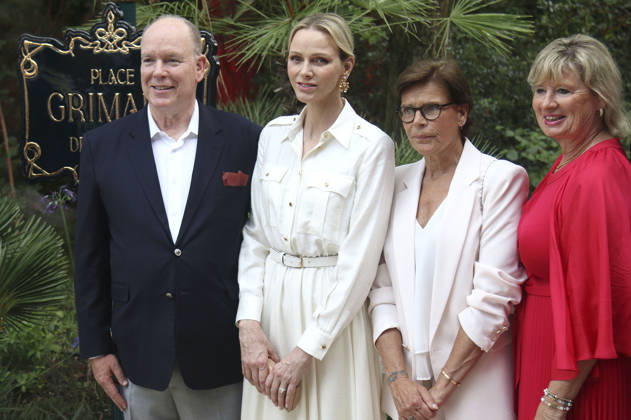 Albert II. Fürst von Monaco, Charlene Fürstin von Monaco, Stephanie von Monaco und Mauritia Mack bei der Einweihung des Themenbereichs Monaco im Europa-Park. Rust, 29.06.2026