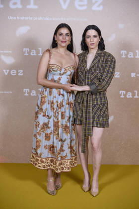 June 30, 2026, Madrid, Madrid, Spain: Actresses ADRIANA UGARTE and TANIA SANTANA attend the Tal Vez photocall Madrid Spain - ZUMAc260 20260630_zep_c260_017 Copyright: xMikexChicorrox