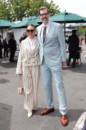 . 30 06 2026. London, United Kingdom. Richard Osman arriving on day two of the Wimbledon Tennis Championships in London .  xStephenxLockx xi-Imagesx IIM-26865-0001