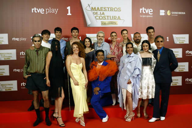 RTVE presents the second season of Maestros de la Costura Celebrity 2. The contestants, judges, and host pose at the photocall during the presentation of the second season of Maestros de la Costura Celebrity 2, on June 30, 2026, in Madrid, Spain CELEBRITIES RTVE SHOW PHOTOCALL Antonio Gutiérrez Madrid Madrid, Spain  Copyright: xAntonioxGutiÃ rrezx 7633061