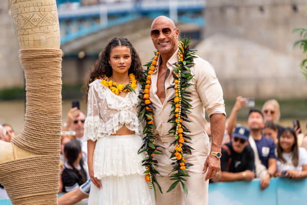 Catherine Laga aia and Dwayne Johnson attend the launch of the Moana Experience at Potters Fields Park in London, England on June 30, 2026 LONDON, ENGLAND - JUNE 30: Catherine Laga aia and Dwayne Johnson attend the launch of the Moana Experience at Potters Fields Park in London, England on June 30, 2026, Credit:Pupat Chenaksara Avalon United Kingdom, London, Potters Fields Park  Copyright: xPupatxChenaksarax xAvalonx 1113549985