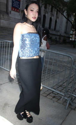 Outside arrivals for New York Fashion Show Spring Summer Marc Jacobs Featuring: Jessica Wang Where: New York City, New York, United States When: 29 Jun 2026 Credit: Roger Wong INSTARimages EDITORIAL USE ONLY. NOT FOR USE BY NEWSPAPERS BASED IN THE UK. Copyright: xx instar55819355
