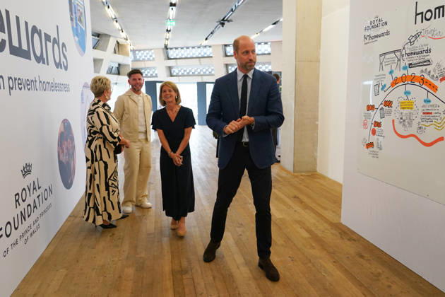 Prince William attends Homewards event at Tate Modern, London, UK, 30 June 2026 Britain s Prince William talks to participants as he attends a special event at Tate Modern, bringing together the partners, national leaders, businesses and local organisations that make up the Homewards programme in London, Tuesday, 30 June 2026., Credit:Alberto Pezzali PA ROTA - B68 Avalon London, United Kingdom Copyright: xAlbertoxPezzalix xPAxROTAx-xB68x xAvalonx 1113552070