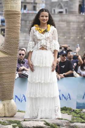 Catherine Laga aia beim Photocall zur Eröffnung der Moana Experience im Potters Fields park. London, 30.06.2026