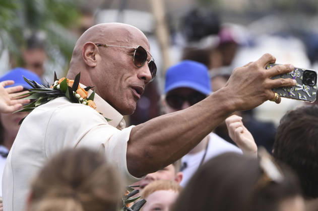 Dwayne Johnson beim Photocall zur Eröffnung der Moana Experience im Potters Fields park. London, 30.06.2026