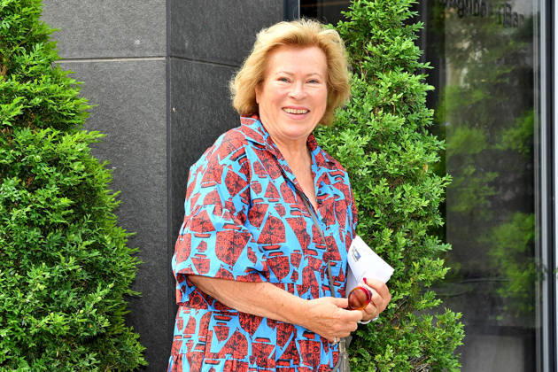 Rita Russek beim ZDF Get Together Empfang am 30.06.2026 im Rahmen vom Filmfest Muenchen Rita Russek attends the ZDF reception on June 30, 2026 during the Munich Film Festival in Munich, Germany ZDF Orange Hour Empfang beim Filmfest Muenchen 2026