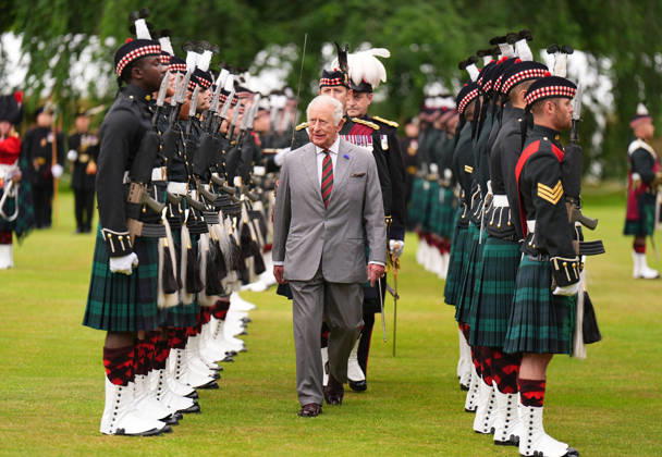 . 30 06 2026. Edinburgh, United Kingdom. King Charles III during the Ceremony of the Keys at the Palace of Holyroodhouse in Edinburgh, Scotland, United Kingdom.  xPoolx xi-Imagesx IIM-26868-0008